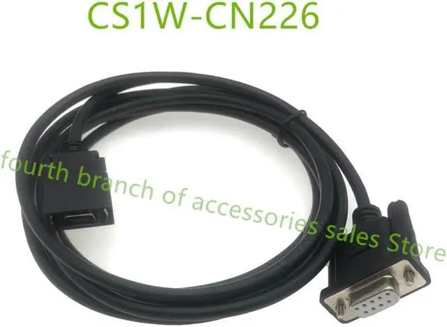 Alt view image 2 of 2 - Compatible with CS CJ CQM1H CPM2C series PLC programming cable download cable CS1W-CN226