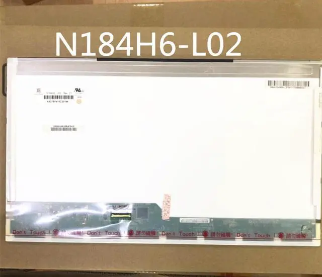 Main image of N184H6 N184H6-L02 N184HGE N184HGE-L21 18.4 inch laptop LCD screen LED 1920*1080 Display matrix
