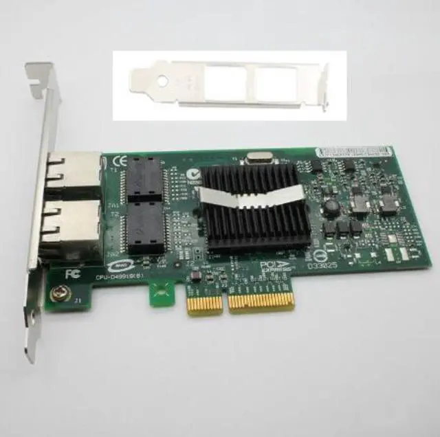 Main image of Network card adapter lan card for INTEL 1000pt 1000 pt PCI-E 9402 pt 9402PT 82571 NC360T 0X3959 double-Port PCI-E card