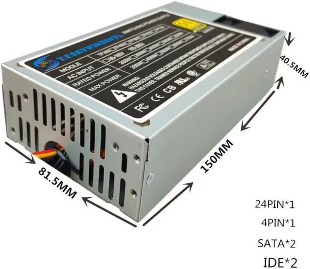 Main image of 250W ITX Power SERVER POWER SUPPLY 250W 1U Flex ATX PSU 1U server power 24pin 12V PC Computer Power Supply Computer PC CPU
