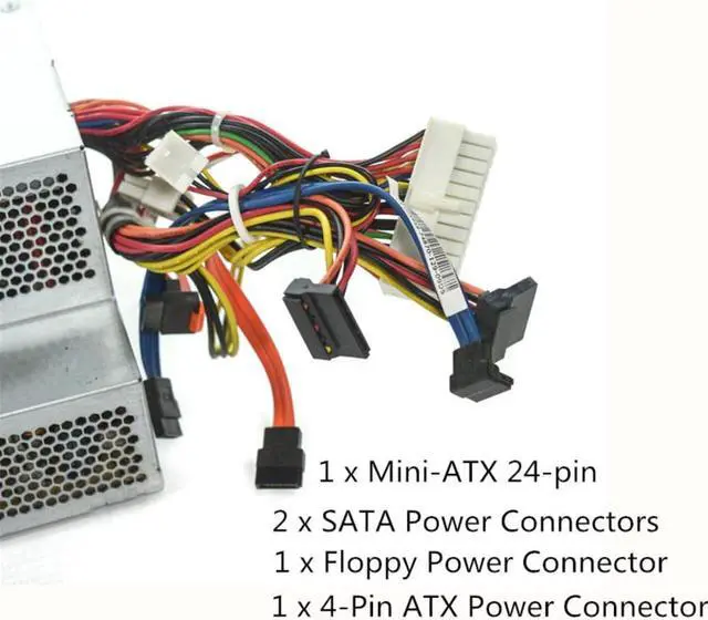 Alt view image 2 of 2 - 255W PC Power Supply for Server 960 980 760 780 790 G238T DT Power Supply F255E-01 H255E-01 D255P-00 L255P-01 AC255AD-00 PSU