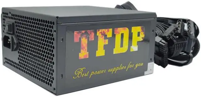 Alt view image 2 of 4 - Real Quiet 700 Watt 700W PC Computer Power Supply Computer PC Dual CPU 20+4-pin 12cm Fans ATX 12V Molex PCIE SATA PCIE