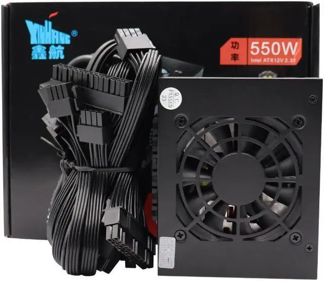 Alt view image 2 of 4 - 650W SFX Micro ATX TFX Power Supply Fully Modular SFX PSU Power Supplies Active PFC For PC Cases Pc Gamer