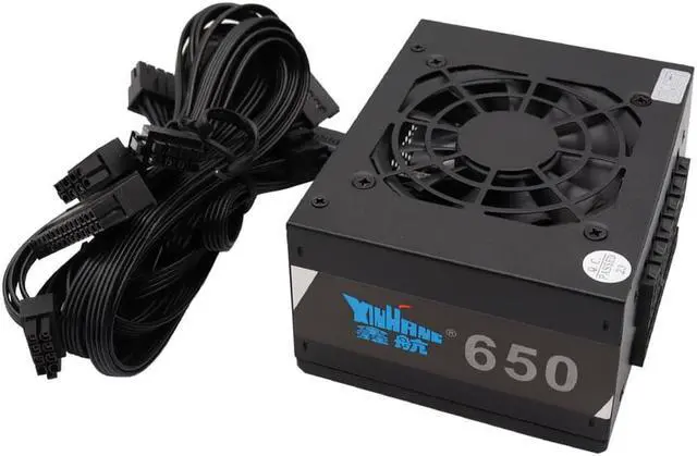 Alt view image 4 of 4 - 650W SFX Micro ATX TFX Power Supply Fully Modular SFX PSU Power Supplies Active PFC For PC Cases Pc Gamer