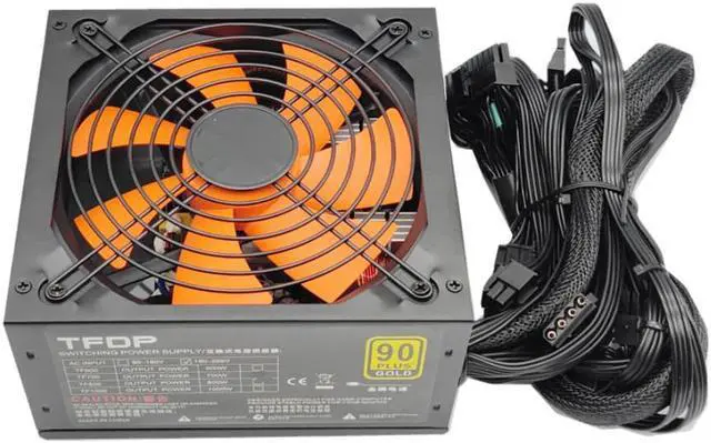 Main image of 700W PC Power supply PC Computer PSU 12V Support Dual CPU PFC Silent Fan ATX 24pin 12V PC Computer SATA Gaming