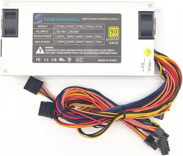 Alt view image 2 of 4 - Mini 1U compact MINI-ITX Power Supply ATX 300W for industrial PC Flex power supply IPC for mini atx case 1u 110v 220V EPS SSI
