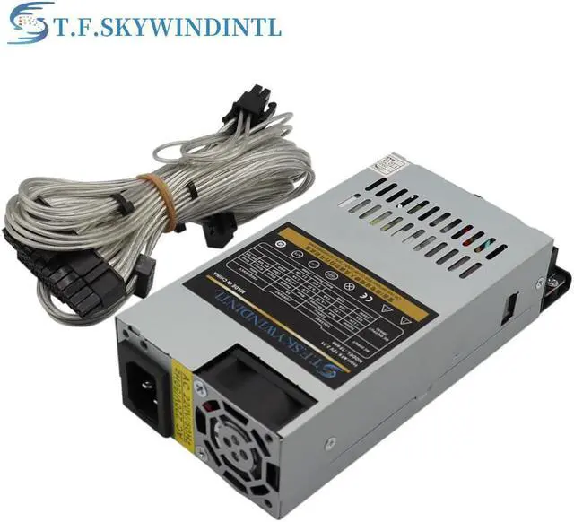 Alt view image 3 of 4 - T.F.SKYWINDINTL 350 Watt 1U Flex ATX12V Active PFC ATX PC Power Supply For Nas Pos Small Chassis Computer Power Mini ITX
