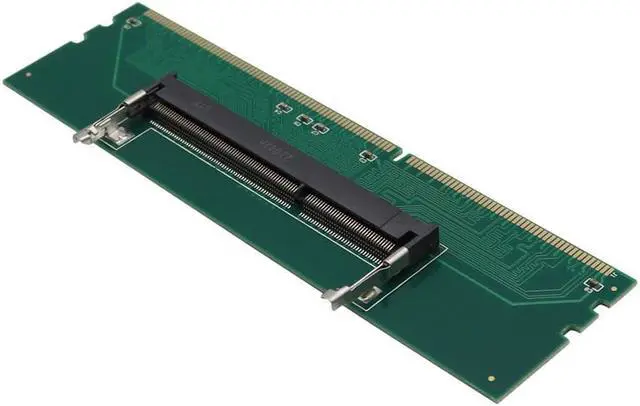 Alt view image 2 of 4 - Laptop DDR3 SO-DIMM to Desktop DIMM Adapter Card 200 Pin SODIMM to 240 Pin DIMM Memory RAM Converter Memory Computer RAM Memory