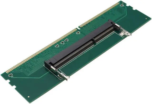 Alt view image 4 of 4 - Laptop DDR3 SO-DIMM to Desktop DIMM Adapter Card 200 Pin SODIMM to 240 Pin DIMM Memory RAM Converter Memory Computer RAM Memory