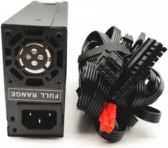 Alt view image 4 of 4 - Full Modular 1U power supply 550W 600W For flex power supply ITX NAS mini chassis power supply K39 S35 game gaming Power PSU