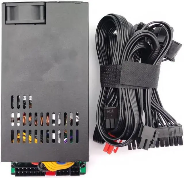 Alt view image 3 of 4 - Full Modular 1U power supply 550W 600W For flex power supply ITX NAS mini chassis power supply K39 S35 game gaming Power PSU