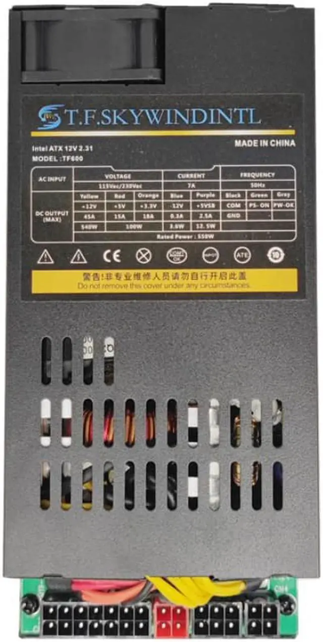 Main image of Full Modular 1U power supply 550W 600W For flex power supply ITX NAS mini chassis power supply K39 S35 game gaming Power PSU