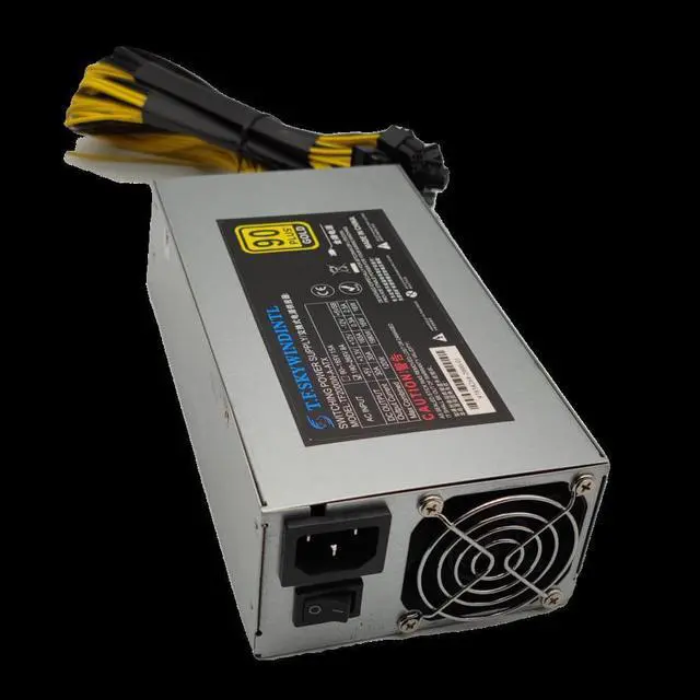 Alt view image 2 of 4 - 2000W PC Power Supply 2000W BTC APW7++ PSU Mining Antminer Power Supply Bitcoin S7 S9 L3+ Bitcoin Miner computer PSU 1800W 2000w
