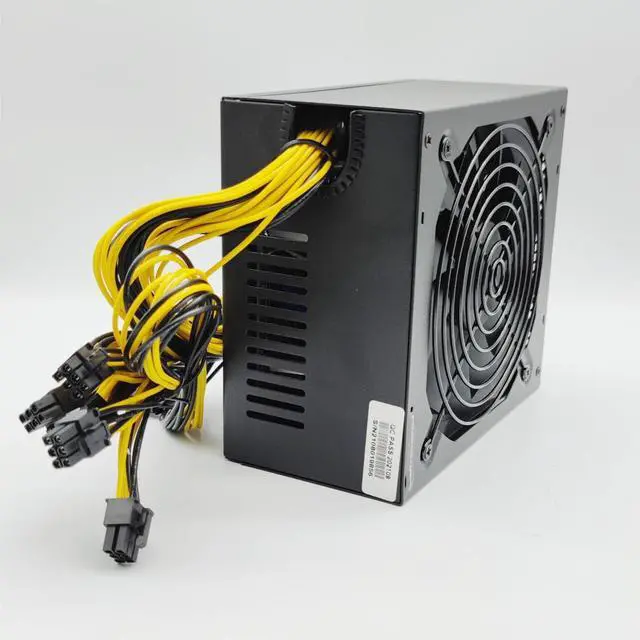 Alt view image 3 of 4 - 1800W 2000W ATX Mining Power Supply 6Graphics Cards 6Pin For PC Mining Rig  Bitmain Antminer S9 S7 L3 BTC LTC ETH Mining PSU
