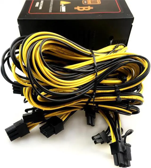 Alt view image 3 of 4 - T.F.SKYWINDINT BITMAIN 1600W Power Supply asic bitcoin miner mining Rig PSU 1600W power supply antminer D3 S9 S7 L3+ AWP3++