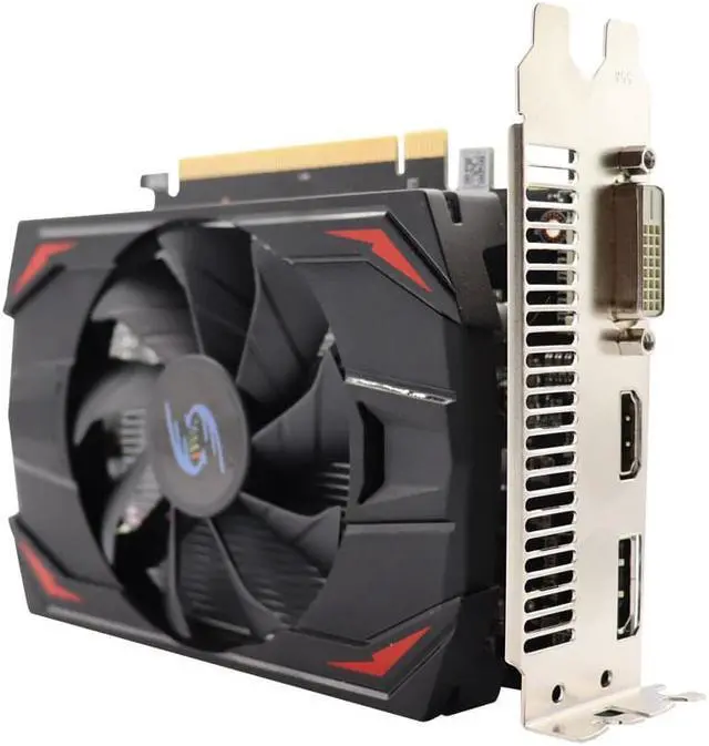 Alt view image 2 of 4 - RX550 RX580 Graphics Card PCI-E 3.0 X16 128Bit 4GB VGA GDDR5 DisplayPort DVI-D HDMI-Compatible Video Cards for AMD Radeon