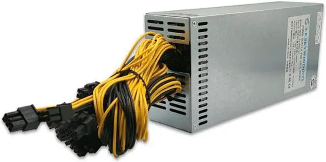 Alt view image 4 of 4 - 1800W Power Supply for Eth Mining  Ethereum CPU GPU Crypto Mining Rig Power Supply 1600W, 1800W 2400W Bitcoin Miner 10*6pin