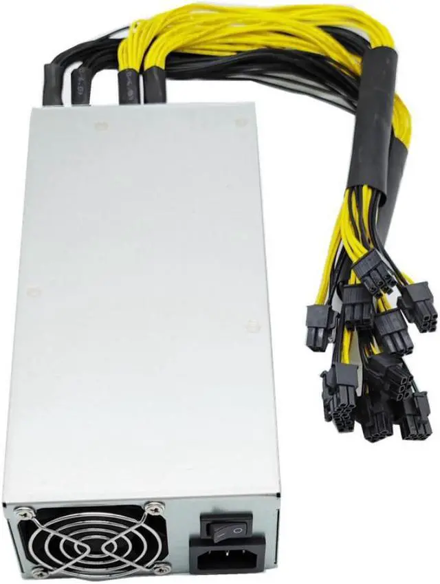 Alt view image 2 of 4 - mining power supply 1800W GPU Miner PSU power supply mining For 12v for ASIC Miner GPU MinerL3+ S9 Z9 Z11