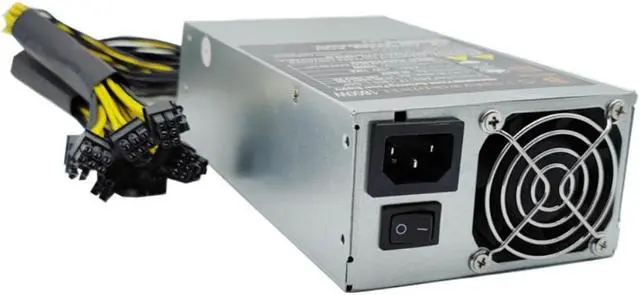 Alt view image 3 of 4 - mining power supply 1800W GPU Miner PSU power supply mining For 12v for ASIC Miner GPU MinerL3+ S9 Z9 Z11