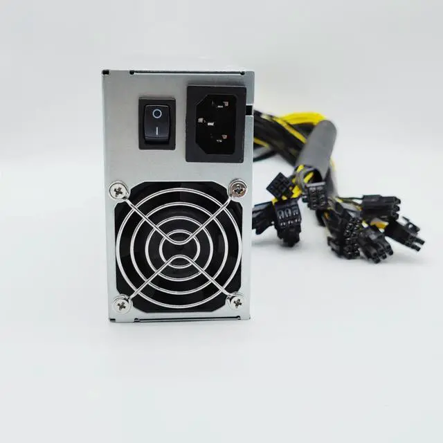 Alt view image 4 of 4 - mining power supply 1800W GPU Miner PSU power supply mining For 12v for ASIC Miner GPU MinerL3+ S9 Z9 Z11