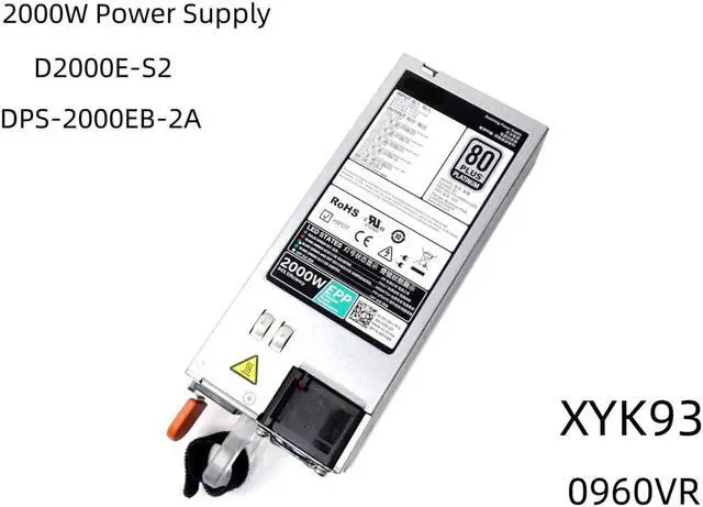 Main image of 2000W Mining Power Supply For Server D2000E-S2 DPS-2000EB-2A XYK93 0960VR EPP 80 Plus Platinum Power Supply
