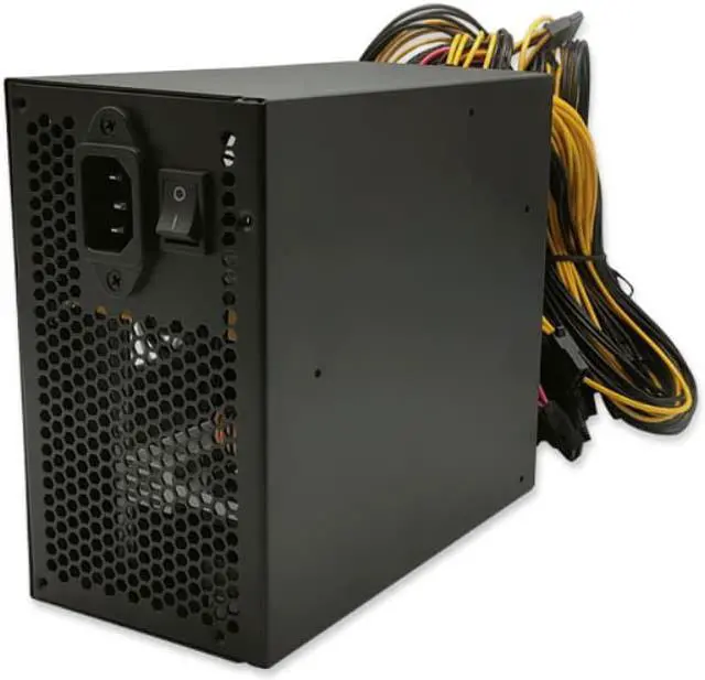 Alt view image 3 of 4 - T.F.SKYWINDINTL 1800w Power Supply RX480 PSU Asic Bitcoin Miner Power Supply 1800W Atx Pico PSU Mining ETH ETC XMR ZEC BTB BTC