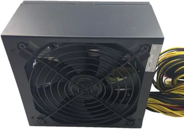 Alt view image 4 of 4 - T.F.SKYWINDINTL 1600W PSU Power Supply For Computer 6 Video Card Mining Bitcoin Miner  1600W ATX PC Power Supply 110V 220V ETH