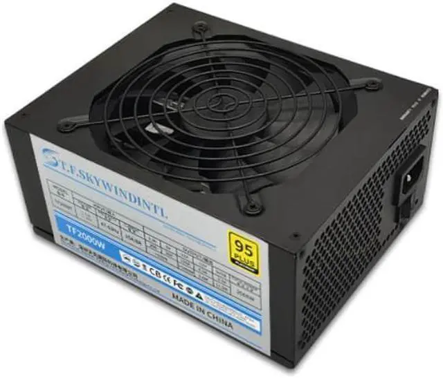 Alt view image 4 of 4 - T.F.SKYWINDINTL Full Modular 2000w PC Power Supply For Mining 95 Gold Miner PSU Support 6  7 GPU For RX570 RX580 mining asics