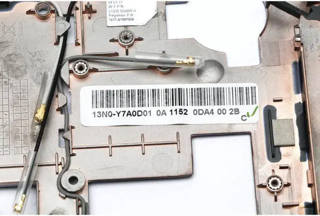 Alt view image 6 of 6 - H000032590 Genuine Tablet Bottom Case Base Cover 13N0-Y7A0D01 for Toshiba Thrive AT100 AT105-T1016 C1335-520058-A