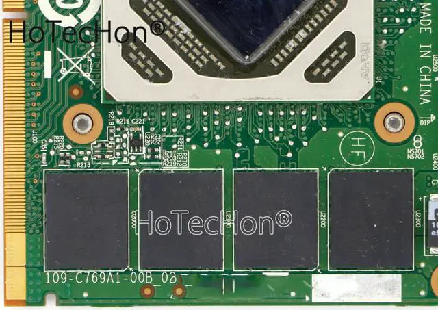 Alt view image 3 of 3 - 5WHCD - Geniune OEM AMD FirePro W7170m / R9 M390x Video Card 4GB 109-C769A1-00B_02 for Dell Precision 7710 Laptops