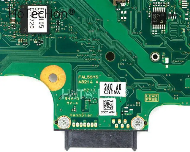 Alt view image 3 of 3 - P000556240 - Genuine HM65 Motherboard FAL5SY5 A3214 A w/ HD6470 for Toshiba Tecra R850