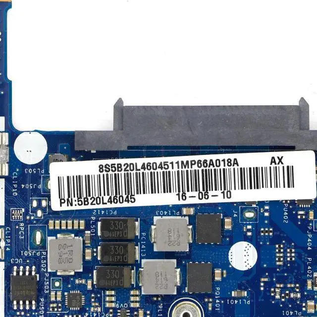 Alt view image 2 of 3 - 5B20L46045 - Discrete Motherboard BIUS1/S2/Y0/Y1 LA-D451P w/ i5-6200U + R5 M330 V2G for Lenovo Yoga 510-14isk