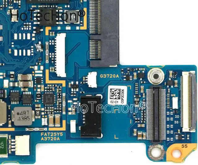 Alt view image 3 of 3 - P000603370 - Genuine Motherboard FAT2SY5 A3720A w/ i7-4610Y + 8GB for Toshiba Portege Z10T-A