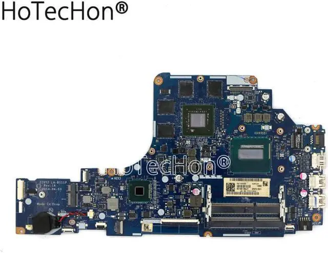 Alt view image 4 of 6 - DIS Motherboard ZIVY2 LA-B111P w/ i5-4200HQ CPU + GTX 960m GPU for Lenovo Y50-70 Laptops