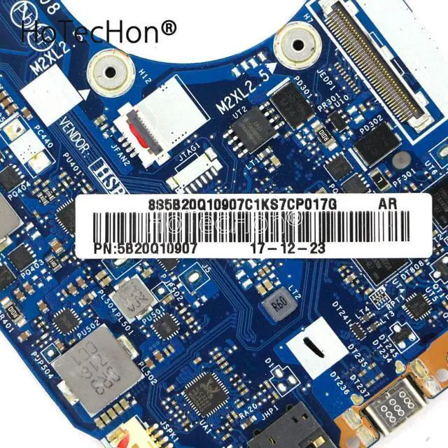 Alt view image 3 of 6 - 5B20Q10907 - Laptop Motherboard DIZY0 LA-E551P w/ i5-8250u + 8GB RAM for Lenovo IdeaPad YOGA 720-13IKB Laptops