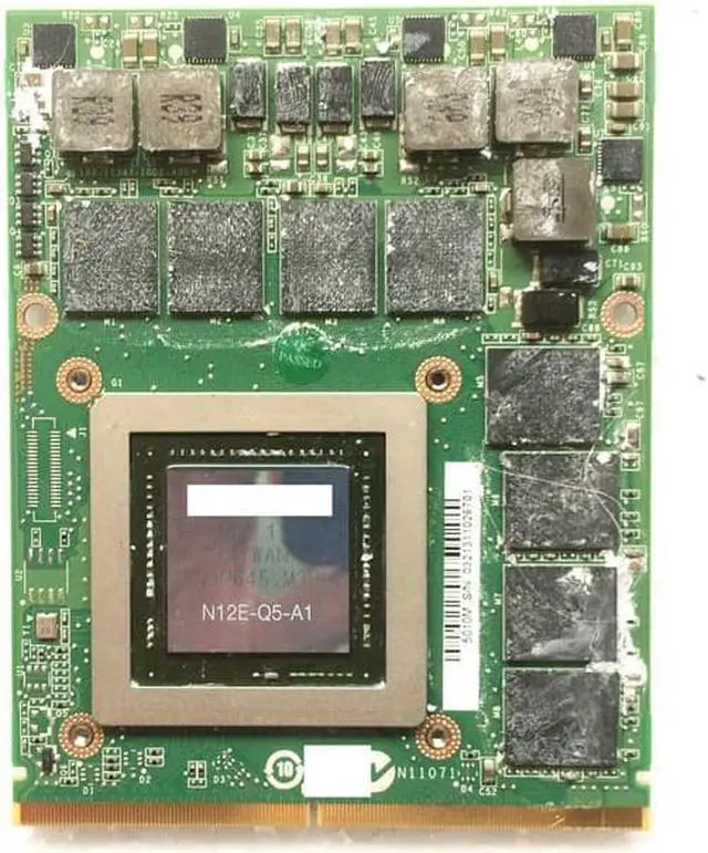 Alt view image 4 of 6 - 5010M 4GB GDDR5 MXM3.0b Graphics VGA Card K9MWW 0K9MWW CN-0K9MWW N12E-Q5-A1 for Precision M4600 M4700 M6600 M6700