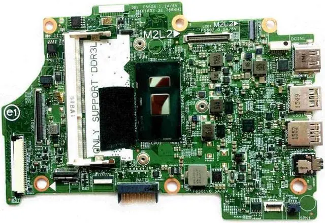 Alt view image 4 of 6 - H8C9M - FHD DDR3L Motherboard 14275-1 TFFRC w/ i7-6500U CPU for Inspiron 13 (7353) / 13 (7359) / 15 (7568) FHD Laptops