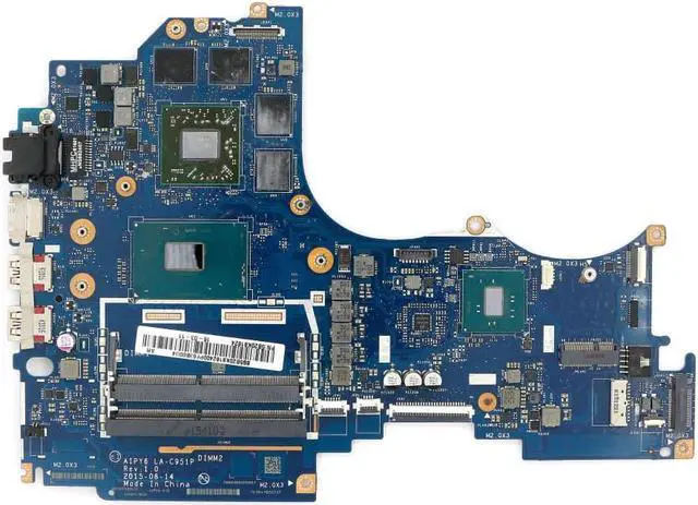 Alt view image 4 of 6 - 5B20K81624 - Discrete Motherboard AIPY6 LA-C951P w/ i7-6700HQ 2.6GHz CPU + R9 M375 GPU for Lenvo Yoga 700-14ISK Laptops