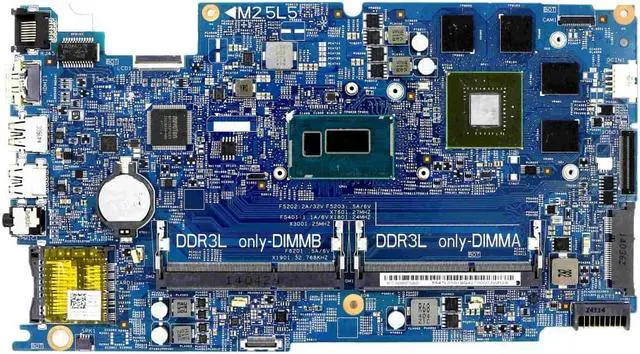 Alt view image 4 of 6 - DPX9G - DSC DDR3L MOTHERBOARD KJ7NX DOH50 12311-2 w/ i7-4510U 2.0GHz + GT 750M V2G for DELL Inspiron 15 (7537) FHD Laptops