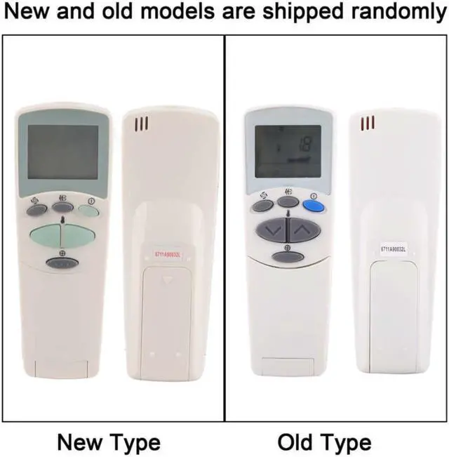 Alt view image 3 of 4 - Replacement Air Conditioner Remote Control for LG 6711a90032s / 6711A20034S / 6711A20035D / 6711A20034E / 6711a90032k