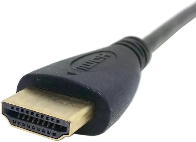 Alt view image 3 of 3 - DZ 20cm Micro HDMI Socket Female to HDMI Male Cable Adapter for Tablet & Cell Phone