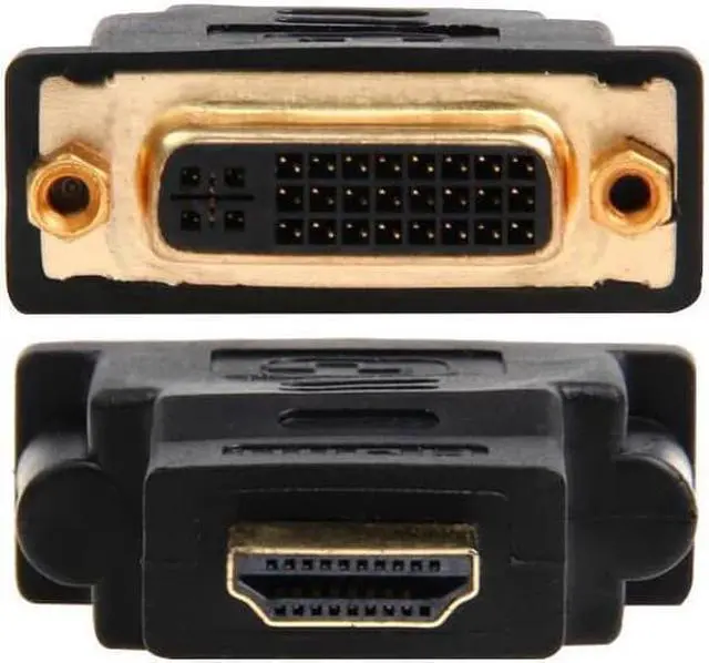 Main image of DVI male to HDMI-compatible female adapter DVI (24 + 5) to HD connector for pc laptop TV