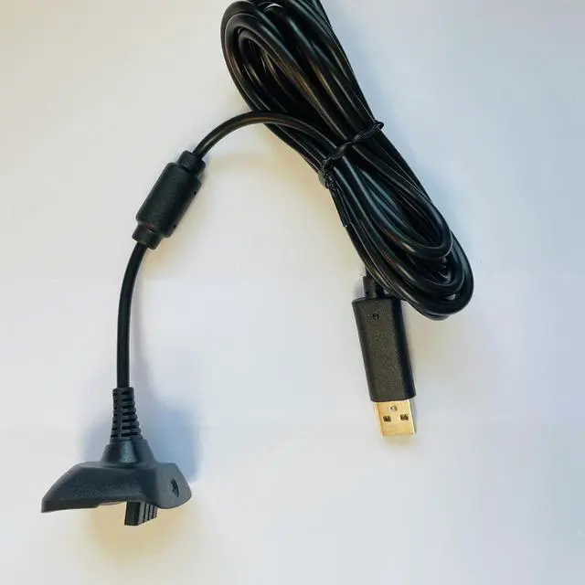 Alt view image 2 of 2 - 3M USB Charging Cable Wireless Game Controller Gamepad Joystick Power Supply Charger Cable game cables for Xbox 360 game pad