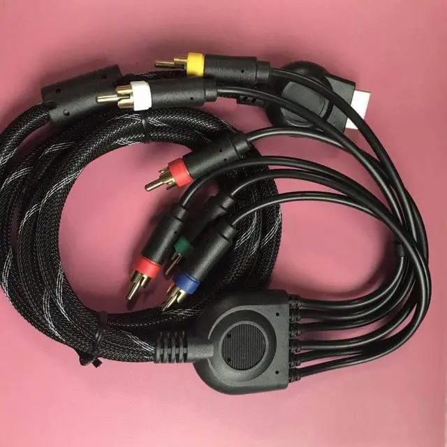 Alt view image 2 of 2 - 1.8M/6FT Multi Component AV cable For PlayStation 2 for PlayStation 3 for PS3 for PS2 game cable Games Accessories
