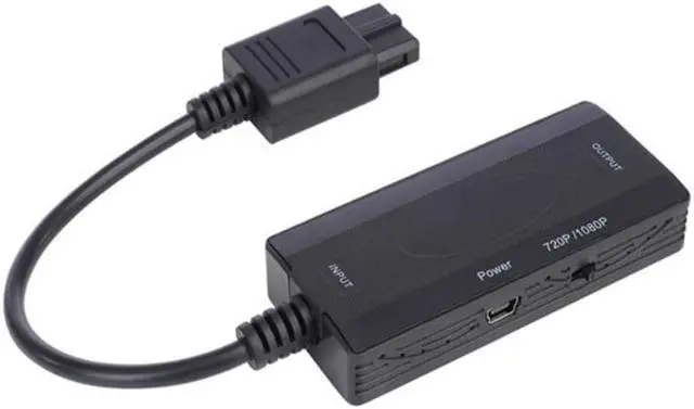 Alt view image 2 of 2 - HD N64 To HDMI-Compatible Converter HD Link Cable For N64/GameCube/SNES Plug and Play 1080P Nintendo 64 To HD Converte