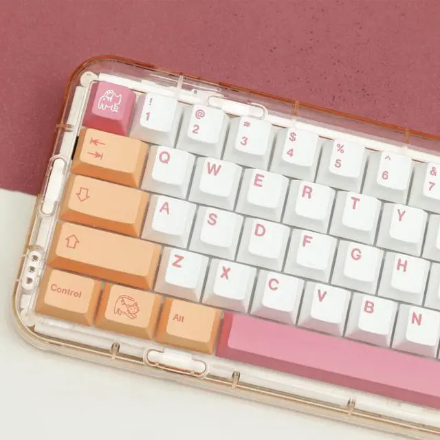 Alt view image 3 of 4 - 141 Keys GMK Orange Boi Keycaps Cherry Profile Dye Sublimation GMK Keycap For Cherry Gateron MX Switch Mechanical Keyboard