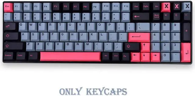 Alt view image 3 of 4 - GMK 8008 PBT Keycaps Cherry Profile Mechanical Keyboard Sublimation Key Cap 129 Keys Adapt to 64/84/980 layout