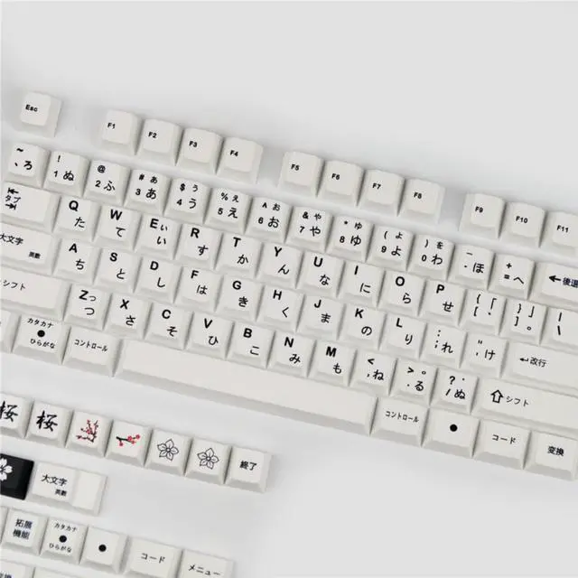 Alt view image 2 of 4 - Keyboard Caps Japanese PBT Hot Sublimation Keycap Mechanical Keyboard With Cherry High 7U Add Small Set of Keys GH XD GD GK61
