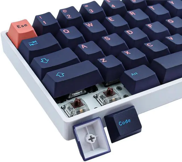 Alt view image 2 of 4 - GMK Firefly 129 Keys Keycaps Cherry Profile PBT DYE-SUB Keycap For Cherry MX Switch Mechanical Keyboard Personalized Key Cap