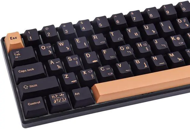 Alt view image 3 of 4 - GMK Pharaoh 130 Keys PBT DYE-SUB Cherry Profile Keycap Mechanical Keyboard KeyCaps For MX Switch 61/64/68/87/96/104/108 Keyboard